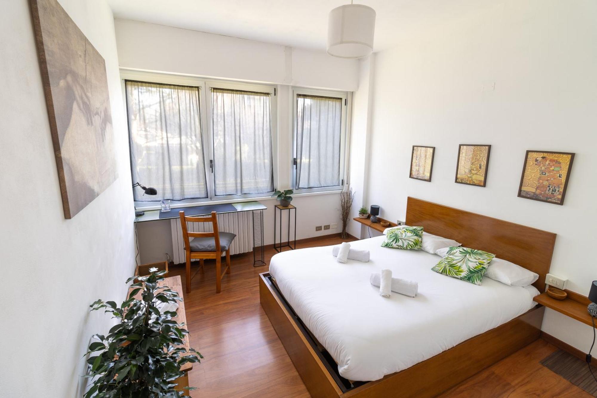 Milano San Siro-Rho Fiera-Parking&Security "Metro 200M" Apartment Luaran gambar